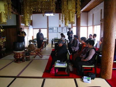 宗福寺さんにてご住職からのありがたい法話