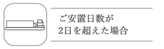 ご安置日数2日超